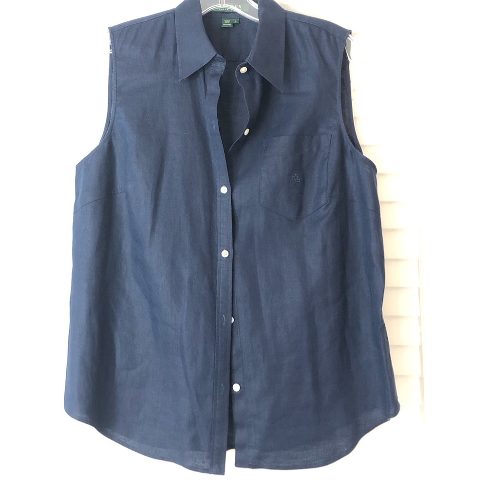 Ralph Lauren Linen tank